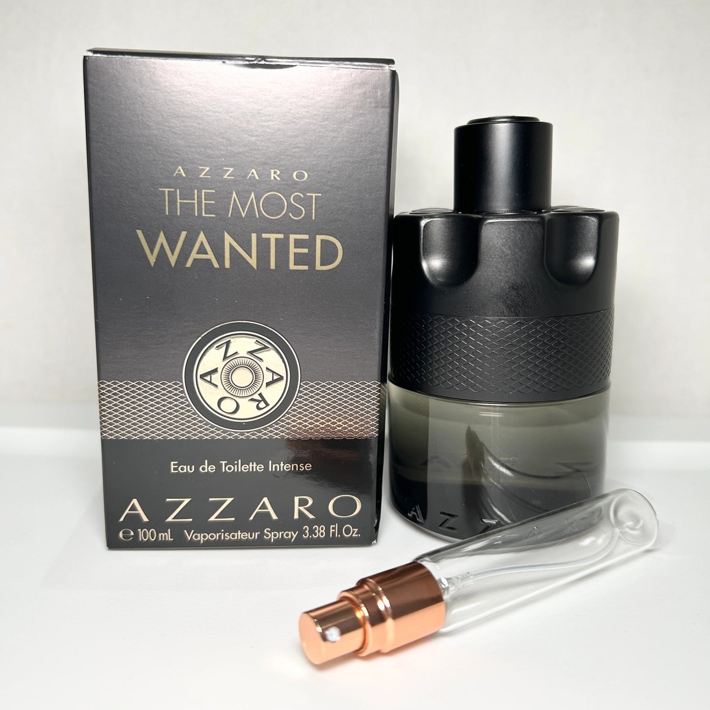 Azzaro The Most Wanted Eau de Toilette fragrance box for men, bold and modern designer cologne