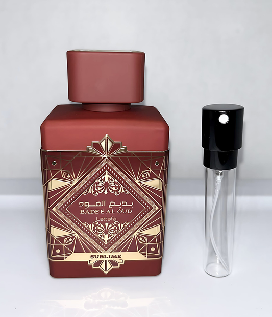 Bade'e Al Oud Sublime Lattafa Perfumes - 8ML